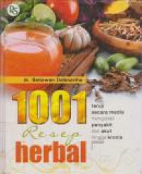Image of 1001 Resep Herbal