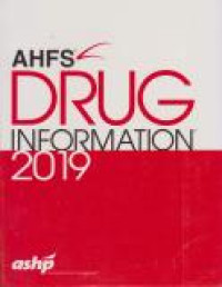 Image of AHFS Drug Information 2019