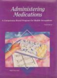 Image of Administering Medications : A Competency-Based Program for Health Occupations