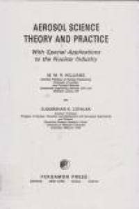 Image of Aerosol Sciences Theory and Practice : With Special Applications to The Nuclear Industry