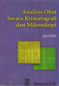 Image of Analisis Obat Secara Kromatografi dan Mikroskopi