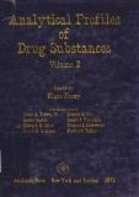 Image of Analytical Profiles Of Drug Substances Volume 2