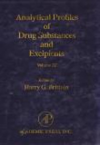 Image of Analytical Profiles Of Drug Substances and Excipients Volume 22