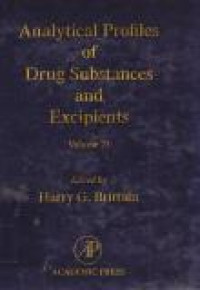 Image of Analytical Profiles Of Drug Substances and Excipients Volume 23