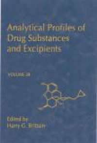 Image of Analytical Profiles Of Drug Substances and Excipients Volume 24