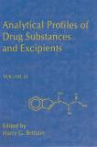 Image of Analytical Profiles Of Drug Substances and Excipients Volume 25