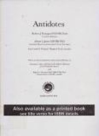 Image of Antidotes