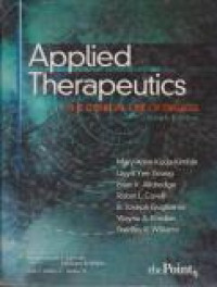Image of Applied Therapeutics : The Clinical Use Of Drugs Edisi 9 Buku 2