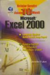 Image of Belajar Sendiri Dalam 10 Menit Microsoft Excel 2000