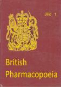 Image of British Pharmacopoeia Jilid 1