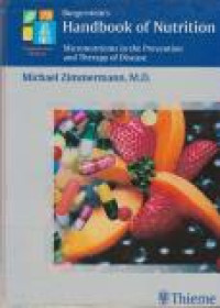 Image of Burgerstein's Handbook of Nutrition : Micronutrients in the Prevention and Therapy of Disease