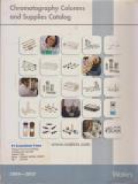 Image of Chromatography Colums and Supplies Catalog