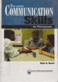 Image of Communication Skills For Pharmacists : Building Relationships, Improving Patient Care