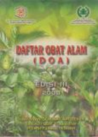 Image of Daftar Obat Alam (DOA)