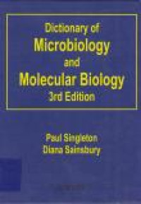 Image of Dictionary of Microbiology and Molecular Biology