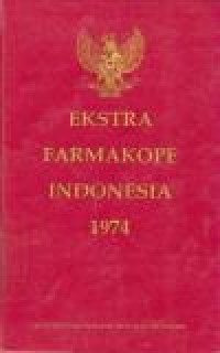 Image of Ekstra Farmakope Indonesia 1974