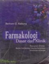 Image of Farmakologi : Dasar dan Klinik Buku 1