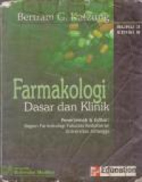 Image of Farmakologi : Dasar dan Klinik Buku 3