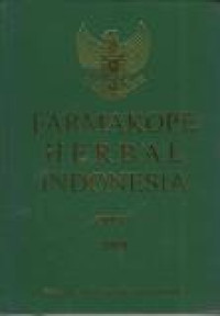 Image of Farmakope Herbal Indonesia 2008