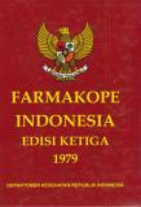 Image of Farmakope Indonesia Edisi 3 1979