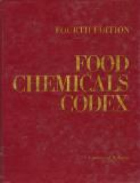 Image of Food Chemicals Codex Edisi 4