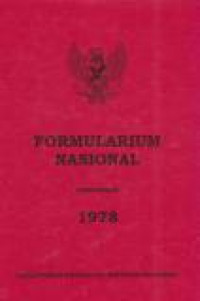 Image of Formularium Nasional Edisi Kedua 1978