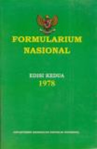 Image of Formularium Nasional Edisi Kedua