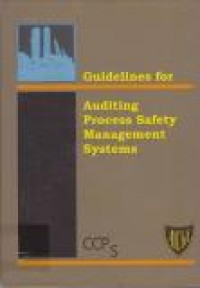Image of Guidelines For Auditing Process Safety Management Systems