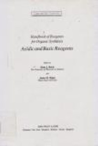 Image of Handbook of Reagent for Organic Synthesis Acidic and Basic Reagents