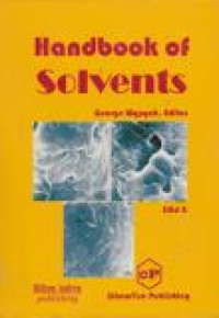 Image of Handbook of Solvents Jilid 2