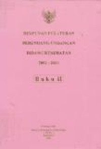 Image of Himpunan Peraturan Perundang-undangan bidang Kesehatan 2002-2003 Buku II