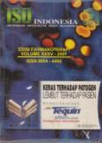Image of ISO Indonesia : Informasi Spesialite Obat Indonesia Volume 35 Edisi Farmakoterapi Volume XXXV - 2001