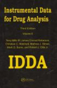 Image of Instrumental Data for Drug Analysis Volume 6
