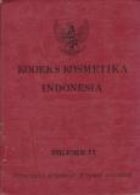 Image of Kodeks Kosmetika Indonesia Volume 2