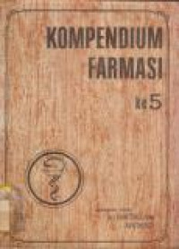 Image of Kompendium Farmasi
