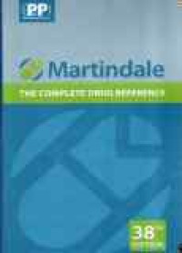 Image of Martindale : The Complete Drug Reference 38 th Edition Volume 1