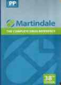 Image of Martindale : The Complete Drug Reference 38 th Edition Volume 2