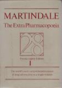 Image of Martindale The Extra Pharmacopoeia twenty-eight edition