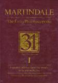 Image of Martindale The Extra Pharmacopoeia Thirty-first edition