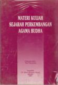 Image of Materi Kuliah Sejarah Perkembangan Agama Buddha