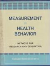 Image of Measurement in Health Behavior : Methods for Research and Evaluation