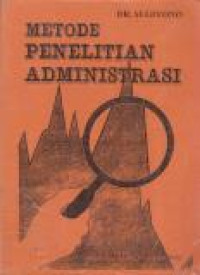 Image of Metode Penelitian Administrasi