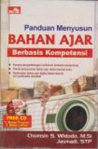 Image of Panduan Menyusun Bahan Ajar Berbasis Kompetensi