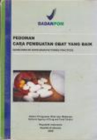 Image of Pedoman Cara Pembuatan Obat yang Baik