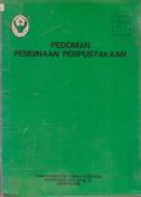 Image of Pedoman Pembinaan Perpustakaan
