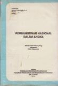 Image of Pembangunan Nasional Dalam Angka