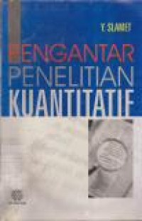 Image of Pengantar Penelitian Kuantitatif