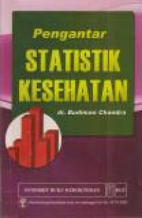 Image of Pengantar Statistik Kesehatan