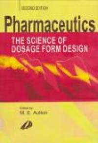 Image of Pharmaceutics : The Science of Dosage Form Design 2nd Ed.