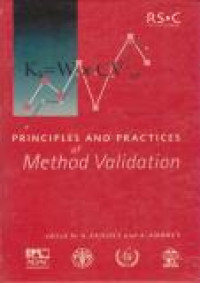 Image of Principles and Practices of Method Validation